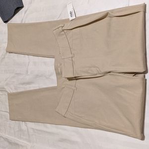 Old Navy pixie pants, NWT, Size 6, khaki colored.
